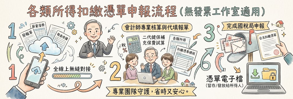 各類所得申報流程