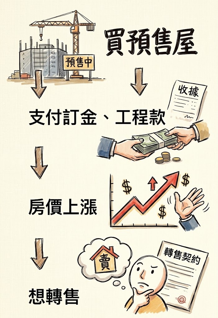 預售物轉讓